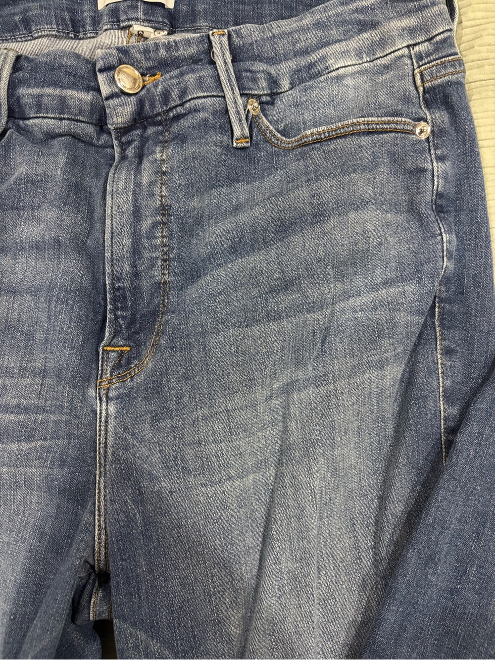 Good American Women’s Mid Blue Skinny Jeans - Picture 2 of 5